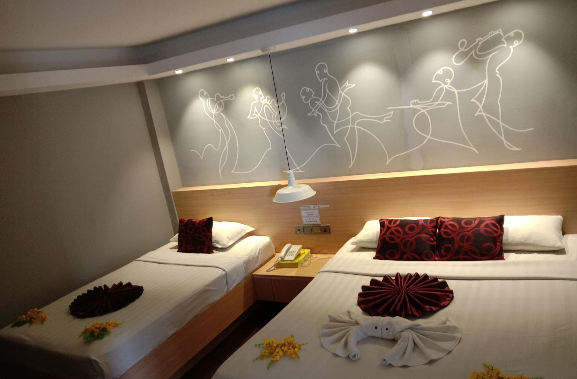 Shwe Pyi San Yar Hotel Янгон Екстер'єр фото
